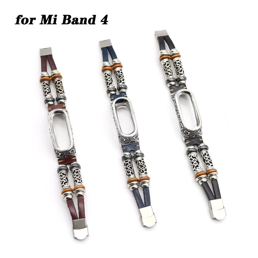 Strap for Mi Band 4 Genuine Leather Weave Braided Replacement Bracelet Strap Watch Band for Xiaomi Mi Band 4 5 Smart Accessories
Strap for Mi Band 4 Genuine Leather Weave Braided Replacement Bracelet Strap Watch Band for Xiaomi Mi Band 4 5 Smart Accessories