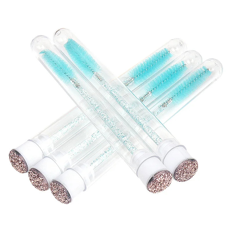 50PCS Wholesale Mascara Brush Transparent Tube Mascara Brush With Diamond Individual Packaging Multicolor Tube Mascara Brush
50PCS Wholesale Mascara Brush Transparent Tube Mascara Brush With Diamond Individual Packaging Multicolor Tube Mascara Brush