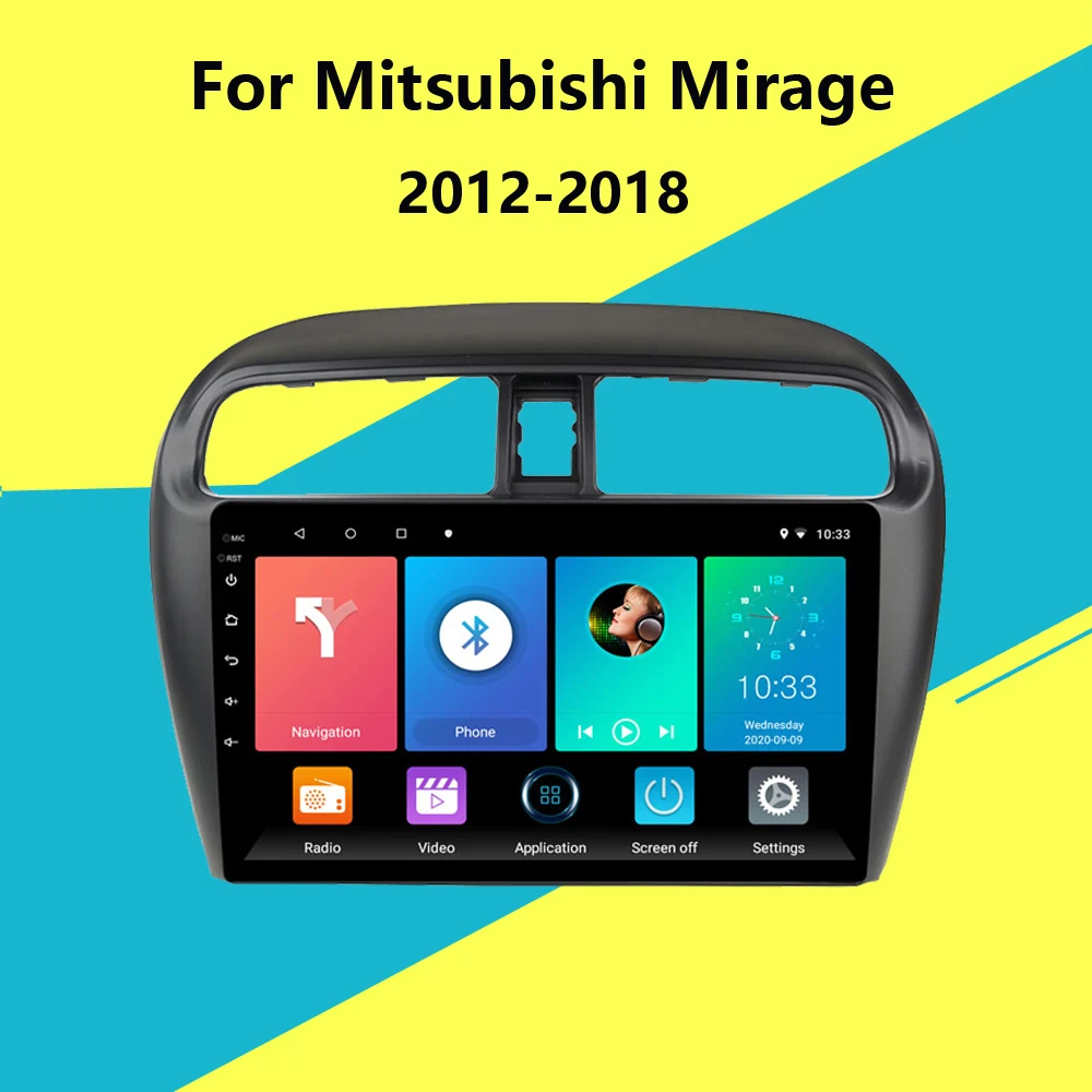 Car Radio For Mitsubishi Mirage 2012-2018 9 inch 2.5D 2 Din Android 8.1 Navigation GPS Car Multimedia Player Head Unit Stereo
Car Radio For Mitsubishi Mirage 2012-2018 9 inch 2.5D 2 Din Android 8.1 Navigation GPS Car Multimedia Player Head Unit Stereo