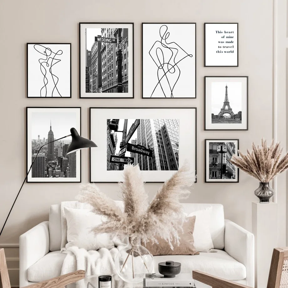 Paris Tower Street Empire State Building Line Art Canvas Painting Nordic Posters And Prints Wall Pictures For Living Room Decor
Paris Tower Street Empire State Building Line Art Canvas Painting Nordic Posters And Prints Wall Pictures For Living Room Decor