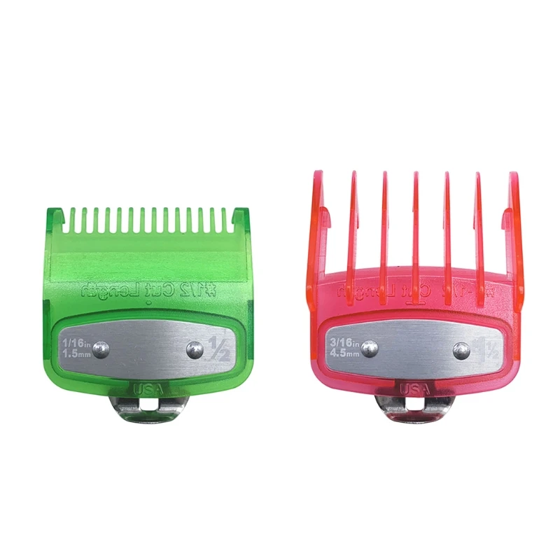 2/8/10 Sizes Rainbow Colorful Transparent Limit Comb Universal Hair Clipper Attachment Guide Combs Shaver Trimmer Cutting X7XA
2/8/10 Sizes Rainbow Colorful Transparent Limit Comb Universal Hair Clipper Attachment Guide Combs Shaver Trimmer Cutting X7XA