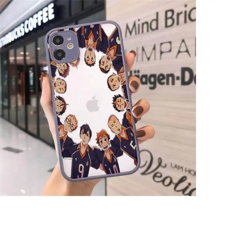Haikyuu Anime Volleyball Phone Case matte transparent For gray iPhone 7 8 x xs xr 11 12 pro plus max mini Clear Funda
Haikyuu Anime Volleyball Phone Case matte transparent For gray iPhone 7 8 x xs xr 11 12 pro plus max mini Clear Funda