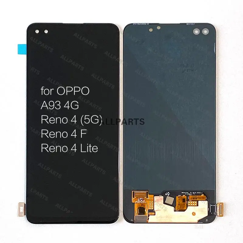 6.43" Original AMOLED Display For OPPO A93 4G LCD Touch Screen Reno 4 F 5G / Reno4 Lite / Reno 4 lite CPH2125 CPH2123
6.43" Original AMOLED Display For OPPO A93 4G LCD Touch Screen Reno 4 F 5G / Reno4 Lite / Reno 4 lite CPH2125 CPH2123