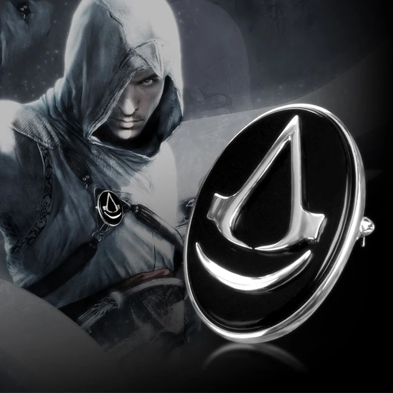 AssassinsCreed 925 Sterling Silver Enamel Pin Lapel Collar Pin Men Corsage Brooch Suit Badges Cosplay Jewelry
AssassinsCreed 925 Sterling Silver Enamel Pin Lapel Collar Pin Men Corsage Brooch Suit Badges Cosplay Jewelry