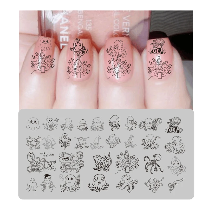 Custom Manicure Printing Ocean Printing Template Image Plate 01-Stamping nail art template (stainless steel) reusable nail plate
Custom Manicure Printing Ocean Printing Template Image Plate 01-Stamping nail art template (stainless steel) reusable nail plate