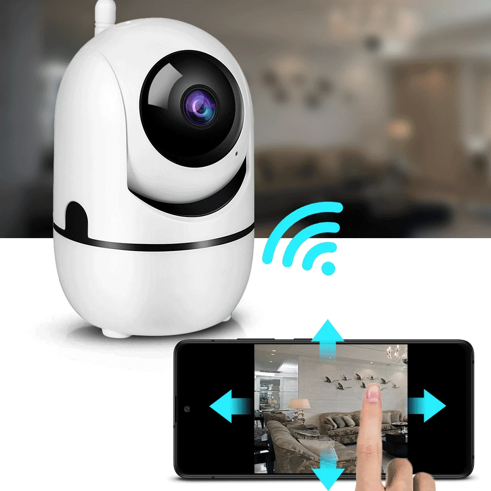 Беспроводная камера видеонаблюдения 1080P Wi-Fi | Безопасность и защита