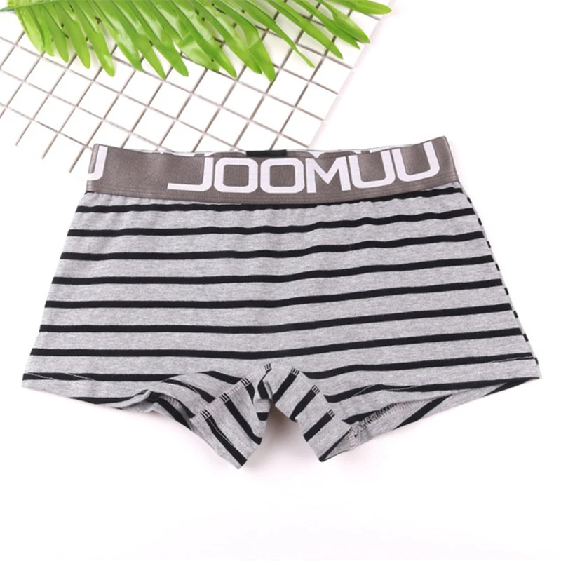 Ladies comfortable cotton horizontal striped boxer briefs lest handsome t unisex wide-brim sports panties simple trend underwear
Ladies comfortable cotton horizontal striped boxer briefs lest handsome t unisex wide-brim sports panties simple trend underwear