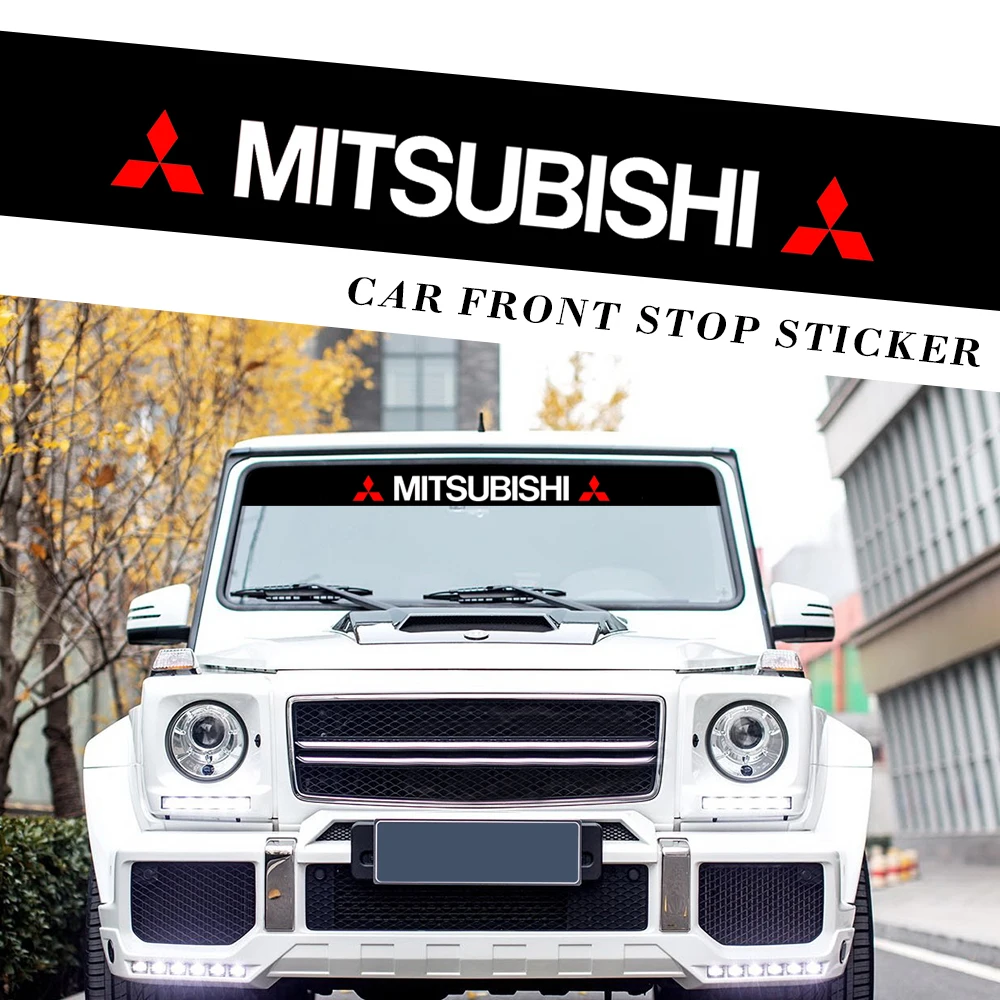 Car Front Window Glass Stickers Sunshade Windshield Vinyl Decals Auto Stlying for Mitsubishi Asx Outlander Xl 3 Lancer Pajero 4
Car Front Window Glass Stickers Sunshade Windshield Vinyl Decals Auto Stlying for Mitsubishi Asx Outlander Xl 3 Lancer Pajero 4
