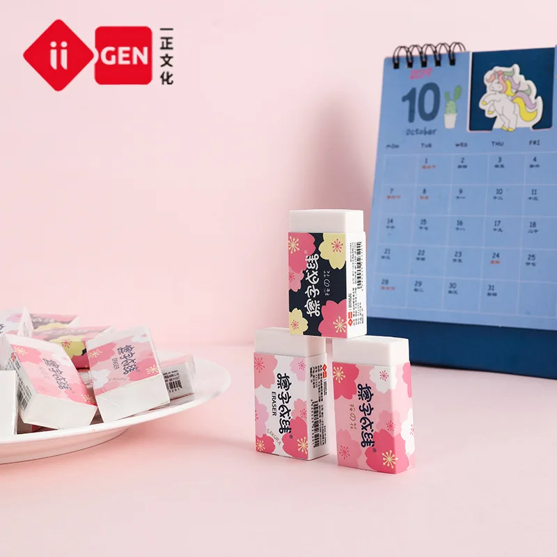 2021 New Eraser Cherry Blossom Series Simple Girl Heart White Rectangular Exam Stationery Prizes School Supplies Wholesale
2021 New Eraser Cherry Blossom Series Simple Girl Heart White Rectangular Exam Stationery Prizes School Supplies Wholesale