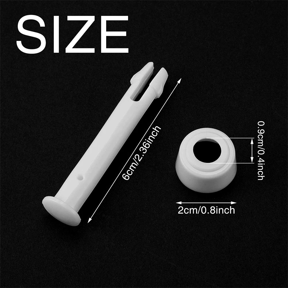24Pcs ABS Pool Joint Pins 6cm/2.36in Seals Cap Set Seals Replacement Parts Accessories for Swimming Pool 28270-28273
24Pcs ABS Pool Joint Pins 6cm/2.36in Seals Cap Set Seals Replacement Parts Accessories for Swimming Pool 28270-28273
