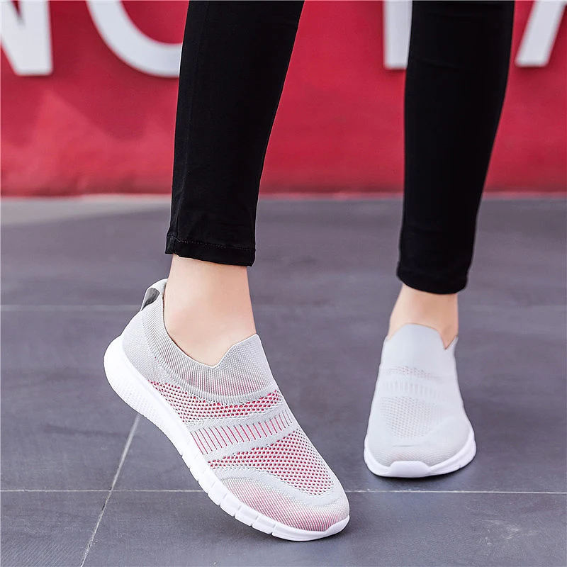 Fashion Wear Comfortable Breathable Mesh Shoes Spring Autumn Vulcanized Shoes Women Low-heel Wear-resistant Elastic Socks Shoes
Fashion Wear Comfortable Breathable Mesh Shoes Spring Autumn Vulcanized Shoes Women Low-heel Wear-resistant Elastic Socks Shoes