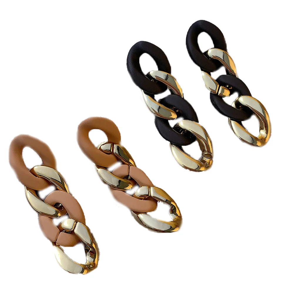 New Fashion Geometric Earrings Trendy Vintage Resin Long Chain Statement Stud Earrings for Women Boho Party Jewelry Gifts
New Fashion Geometric Earrings Trendy Vintage Resin Long Chain Statement Stud Earrings for Women Boho Party Jewelry Gifts