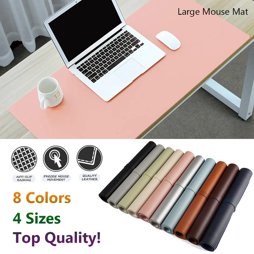 1PC Large Size Mouse Pad Desk Mat Locking Edge Leather Pads Gaming Gamer Anti-slip Keyboard Mouse Pad For Laptop PC Accessories
1PC Large Size Mouse Pad Desk Mat Locking Edge Leather Pads Gaming Gamer Anti-slip Keyboard Mouse Pad For Laptop PC Accessories