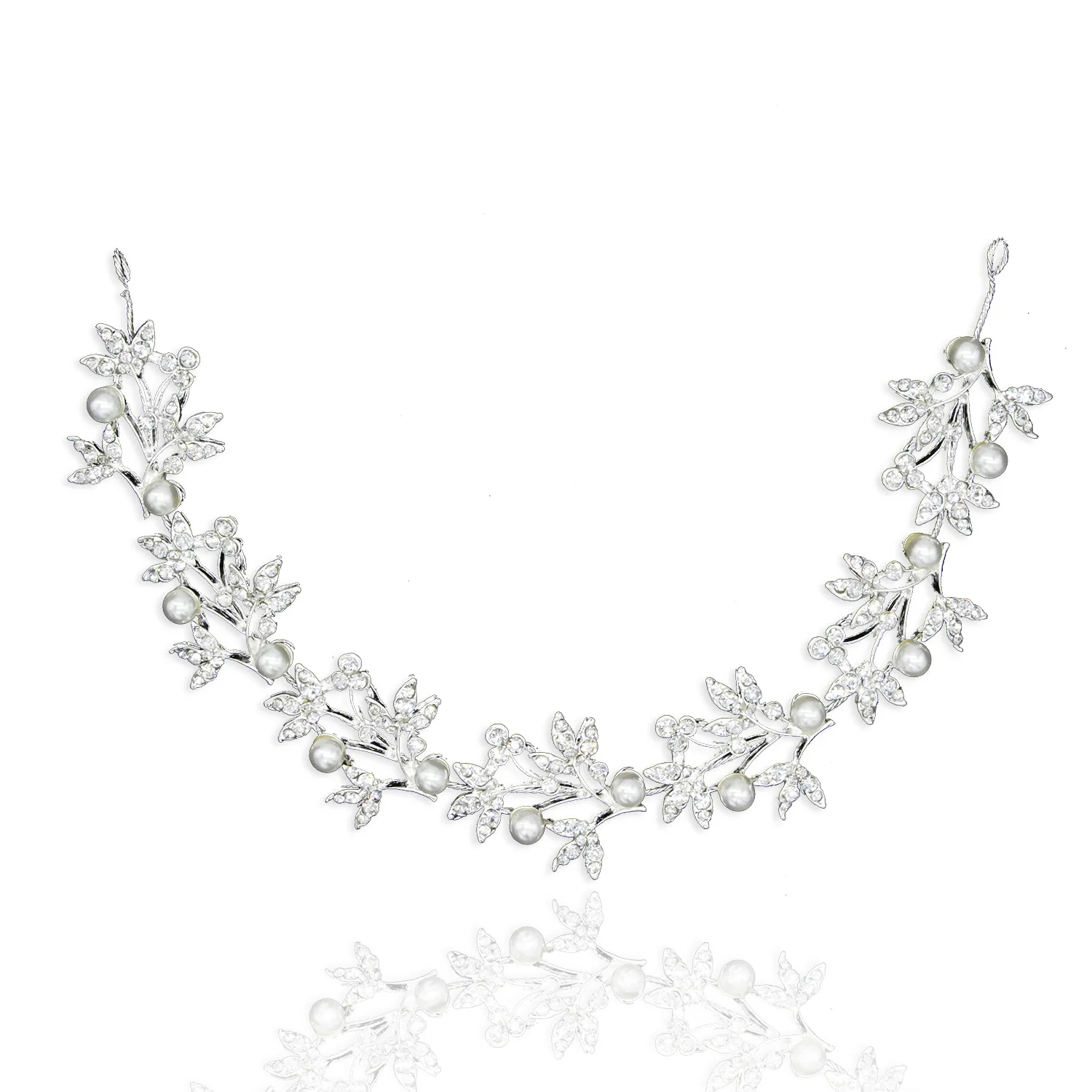 Hair Bridal Accessories Headband Tiara Leaves Pearl Flowers haarband head bands diadema pelo meisje band claw clipeau maquillage
Hair Bridal Accessories Headband Tiara Leaves Pearl Flowers haarband head bands diadema pelo meisje band claw clipeau maquillage
