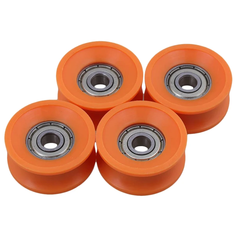 4Pcs 6X30X13mm Plastic Coated Sealed Bearings Steel 606ZZ Deep U Groove Guide Pulley Rail Ball Rolling Bearing Wheel
4Pcs 6X30X13mm Plastic Coated Sealed Bearings Steel 606ZZ Deep U Groove Guide Pulley Rail Ball Rolling Bearing Wheel