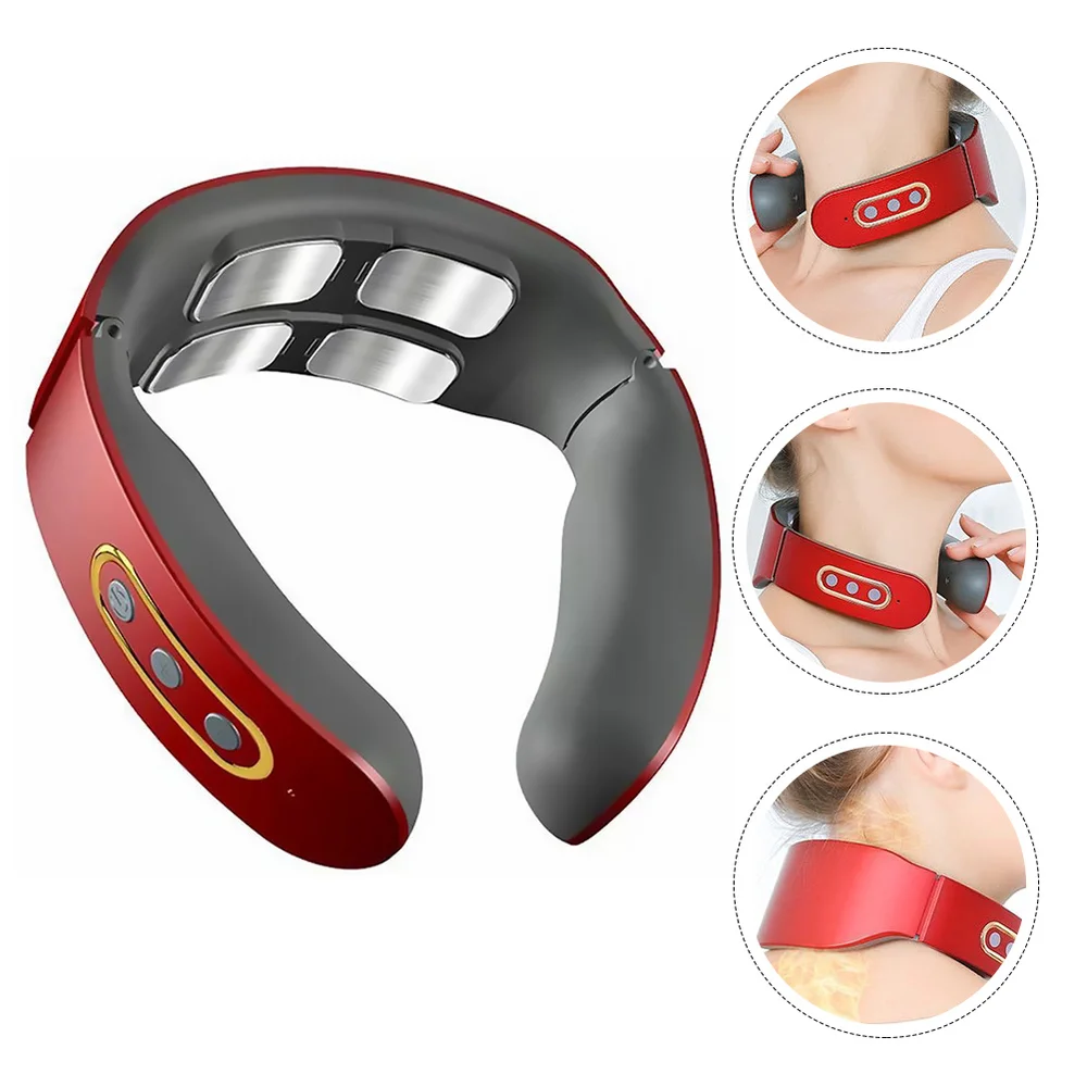 1 Set Cervical Vertebra Massagers Pulse Home Outdoor Neck Massager Instrument
1 Set Cervical Vertebra Massagers Pulse Home Outdoor Neck Massager Instrument