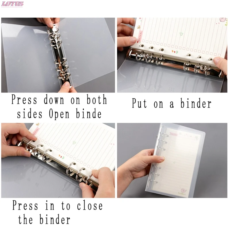 6 Holes Ring Binder B5/A5/A6 Notebook Planner Cover Matte File Folder Office School Stationery Supplies
6 Holes Ring Binder B5/A5/A6 Notebook Planner Cover Matte File Folder Office School Stationery Supplies