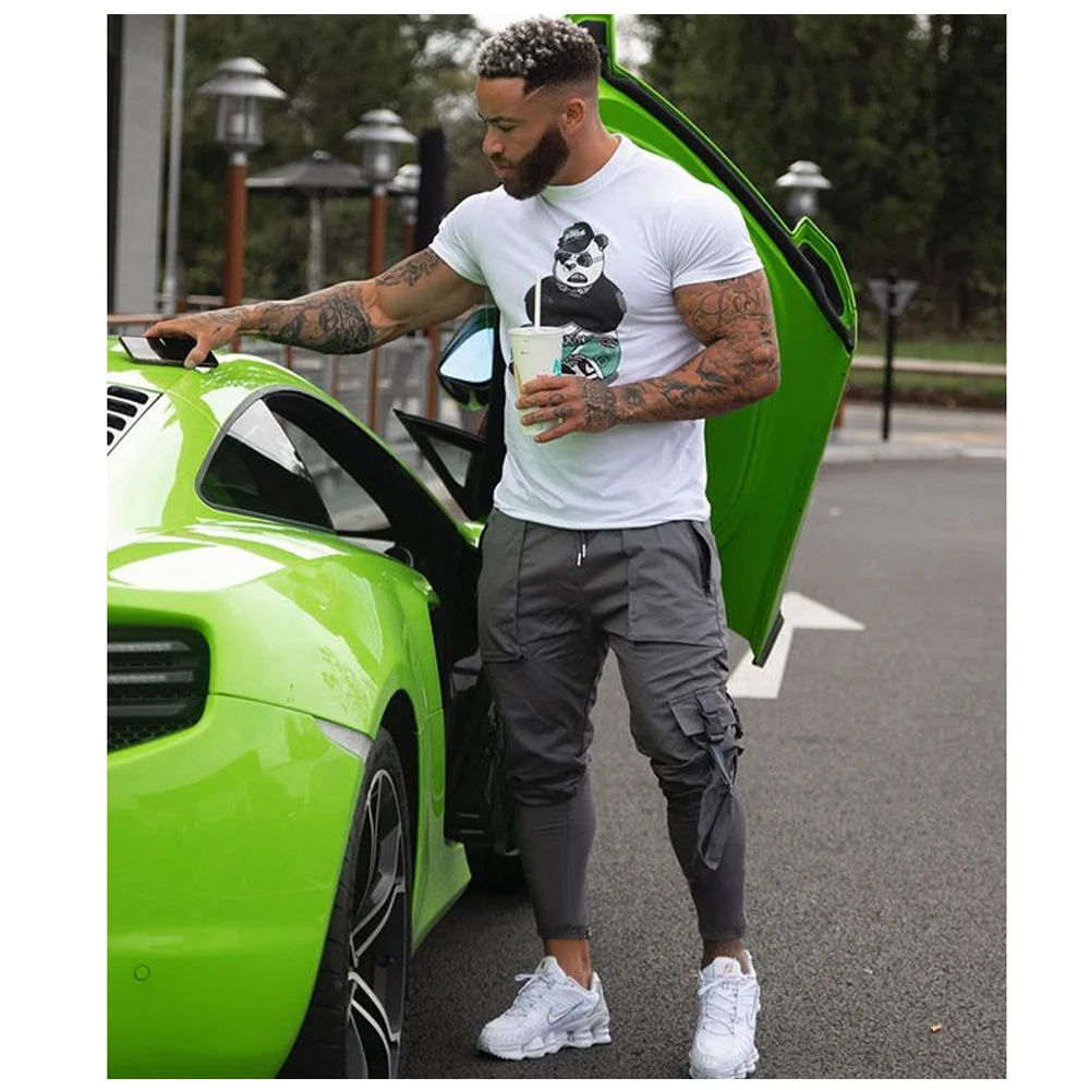 Брюки SHZQ мужские с карманами, повседневные серые тренировочные штаны в стиле хип-хоп, джоггеры, Спортивные Повседневные на молнии, с кармана... 
Брюки SHZQ мужские с карманами, повседневные серые тренировочные штаны в стиле хип-хоп, джоггеры, Спортивные Повседневные на молнии, с кармана...