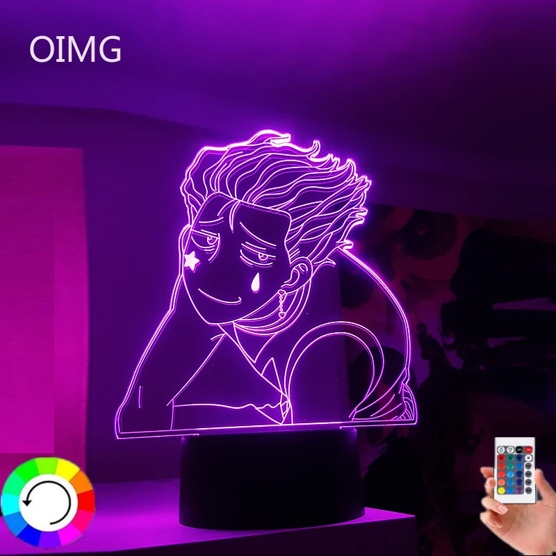 Hisoka Meme Anime Led Light for Kids Bedroom Decor Nightlight HXH Gift Hunter X Hunter Table Lamp Hisoka Morow Lamps Dropship
Hisoka Meme Anime Led Light for Kids Bedroom Decor Nightlight HXH Gift Hunter X Hunter Table Lamp Hisoka Morow Lamps Dropship
