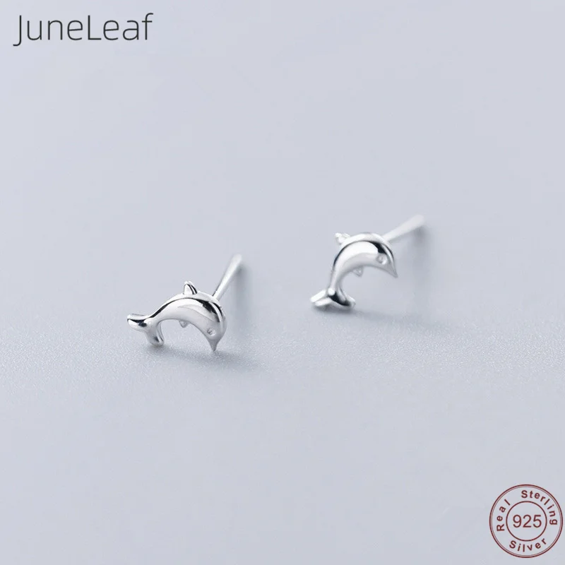JuneLeaf Real 925 Sterling Silver Mini Small Glossy Dolphin Stud Earrings For Women Sweet Student Teen Fashion Korean Jewelry
JuneLeaf Real 925 Sterling Silver Mini Small Glossy Dolphin Stud Earrings For Women Sweet Student Teen Fashion Korean Jewelry
