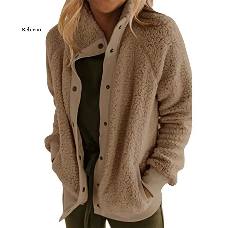 Fur coat new long-sleeved cardigan women's fall/winter loose coat Winter Warm Ladies Long Sleeve Outerwear
Fur coat new long-sleeved cardigan women's fall/winter loose coat Winter Warm Ladies Long Sleeve Outerwear