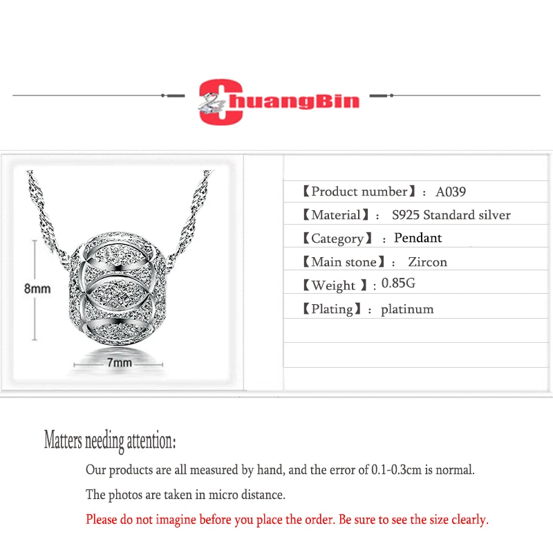 Genuine S925 Micro inlay sterling silver fashion Rhinestones pendant zircon pendant female Korean Version gift silver jewelry
Genuine S925 Micro inlay sterling silver fashion Rhinestones pendant zircon pendant female Korean Version gift silver jewelry