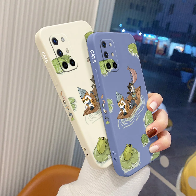 Clever Cat Ins Cartoon Funny Camera Lens Protection Liquid Silicone Case For Oneplus 8t 9 9pro 9r pro Soft Phone Cover Case
Clever Cat Ins Cartoon Funny Camera Lens Protection Liquid Silicone Case For Oneplus 8t 9 9pro 9r pro Soft Phone Cover Case