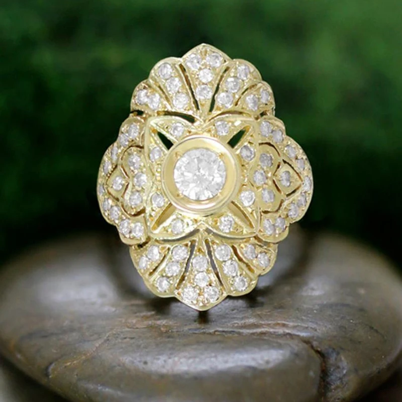 2 Style Dainty Vintage Hollow Zircon Rings For Women Luxury Silver/Gold Color Female Jewelry Party Accessories Birthday Gifts
2 Style Dainty Vintage Hollow Zircon Rings For Women Luxury Silver/Gold Color Female Jewelry Party Accessories Birthday Gifts