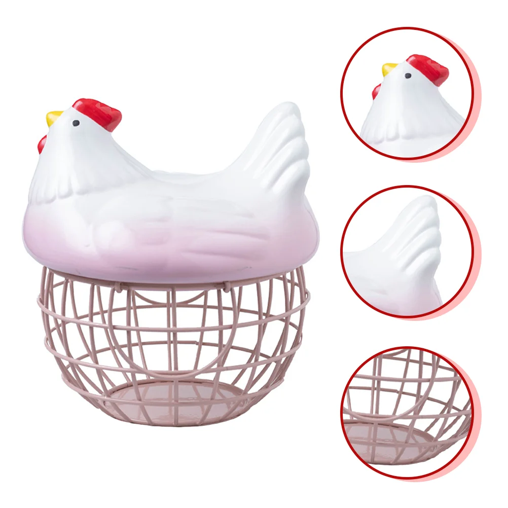 1pc Delicate Egg Basket Kitchen Storage Container Food Storage Basket with Lid
1pc Delicate Egg Basket Kitchen Storage Container Food Storage Basket with Lid