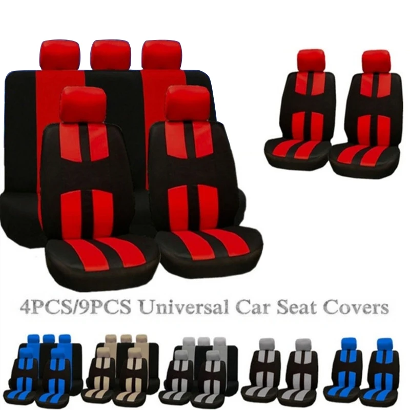 Universal Car Seat Covers Full Set Fit Most Car Styling Interior Parts Accessories Decoration Cushion Tools Automobiles Seat
Universal Car Seat Covers Full Set Fit Most Car Styling Interior Parts Accessories Decoration Cushion Tools Automobiles Seat