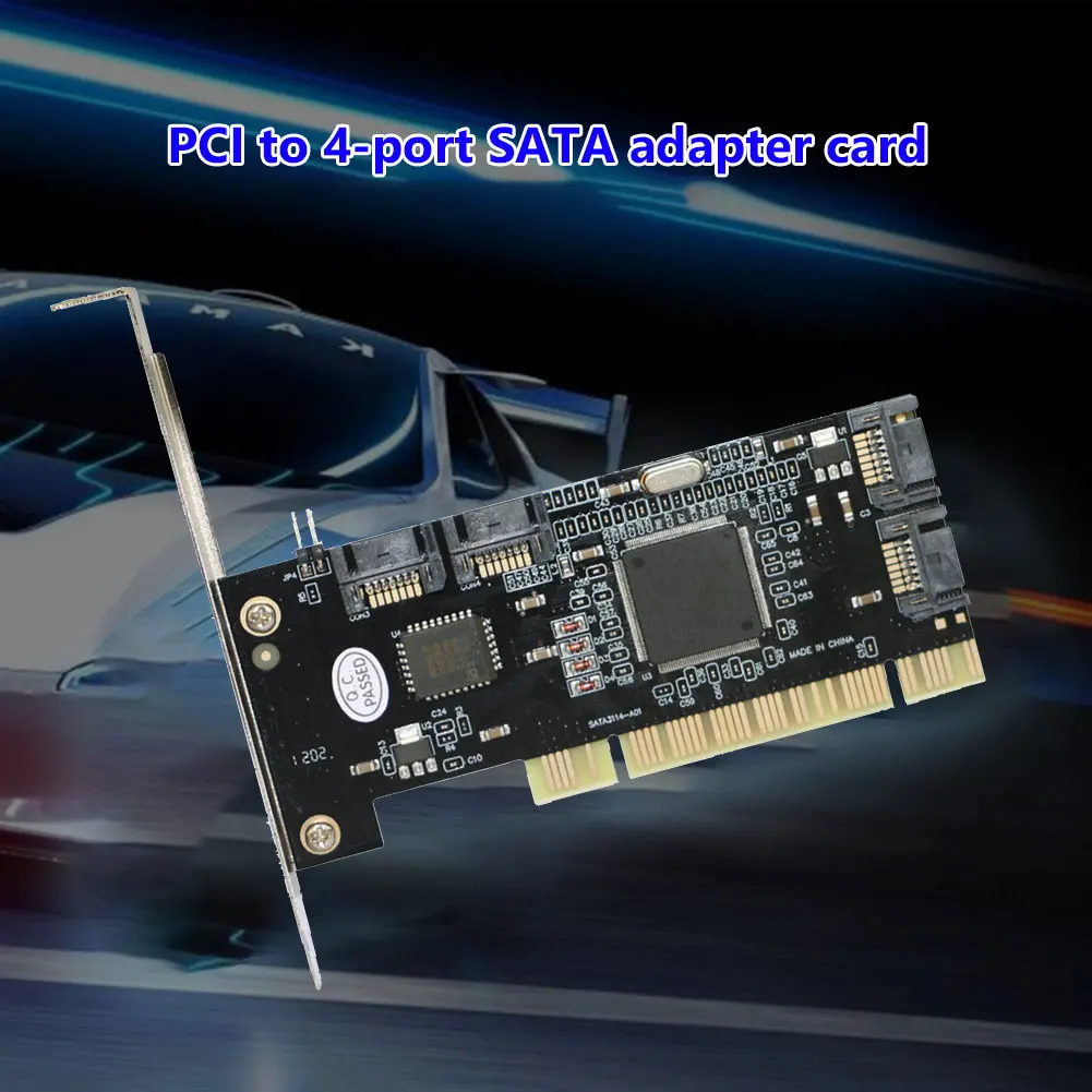 Плата расширения PCI на 4 порта SATA, контроллер последовательного преобразователя Sil3114, переходная Райзер-карта 1,5 ГБ/сек. для майнинга видеока...
Плата расширения PCI на 4 порта SATA, контроллер последовательного преобразователя Sil3114, переходная Райзер-карта 1,5 ГБ/сек. для майнинга видеока...