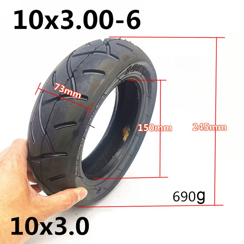 Solid Tire Electric Scooter 10*3.0 10x3.00-6 Vacuum Tire 10 inch Thickened