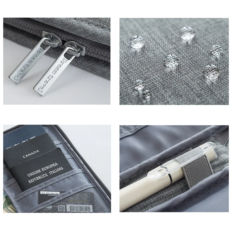 Travel Passport Cover Waterproof Passport Holder Holder Multi-Function ID Document Wallet Organizer Credit Card Accessories
Travel Passport Cover Waterproof Passport Holder Holder Multi-Function ID Document Wallet Organizer Credit Card Accessories