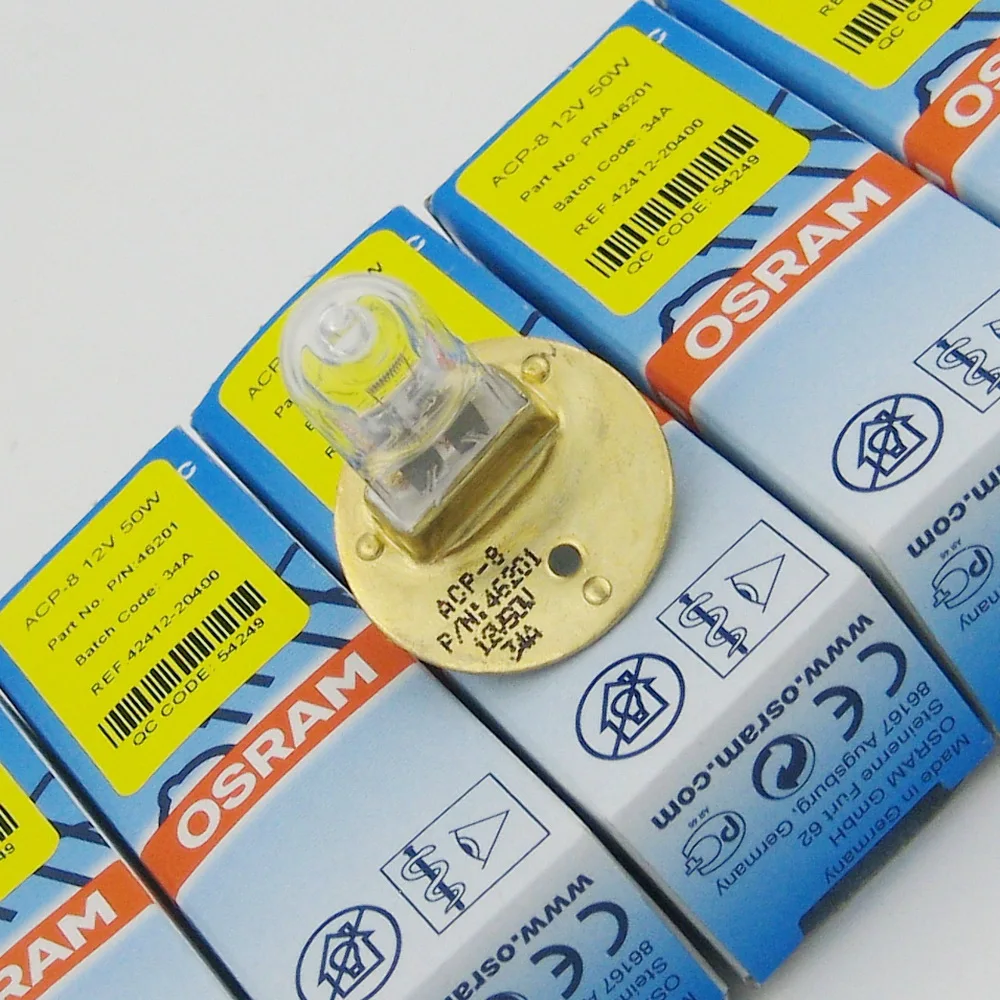 TOPCON 12V 50W ACP-8 P/N 46201 64610A 12V50W Vision projector bulb 10PCS 
TOPCON 12V 50W ACP-8 P/N 46201 64610A 12V50W Vision projector bulb 10PCS