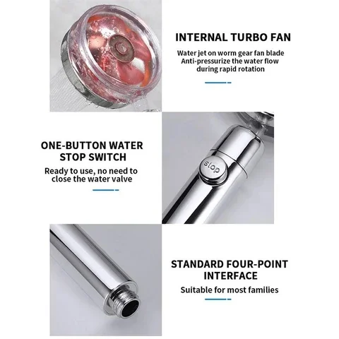 360 Rotated Rainfall Shower Head High Pressure Water Saving Spray Shower Head Bathroom Hand-held Pressurized Massage Shower Head
360 Rotated Rainfall Shower Head High Pressure Water Saving Spray Shower Head Bathroom Hand-held Pressurized Massage Shower Head