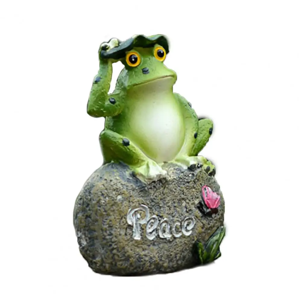 50% Dropshipping!!Frog Statues Eco-friendly Anti-fade Resin Simulated Frog Figurine Decoration for Yard 
50% Dropshipping!!Frog Statues Eco-friendly Anti-fade Resin Simulated Frog Figurine Decoration for Yard