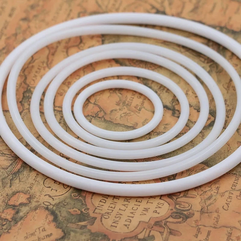White Plastic Dreamcatcher Circle Ring Round Wooden Bamboo Hoop DIY Craft Tools Christmas Wedding Wreath
White Plastic Dreamcatcher Circle Ring Round Wooden Bamboo Hoop DIY Craft Tools Christmas Wedding Wreath