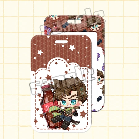 JoJo's Bizarre Adventure Giorno Kakyouin Noriaki Student ID Bus Bank Card Holder Keychain Card Case Box Pendant Toy Cosplay Gift
JoJo's Bizarre Adventure Giorno Kakyouin Noriaki Student ID Bus Bank Card Holder Keychain Card Case Box Pendant Toy Cosplay Gift