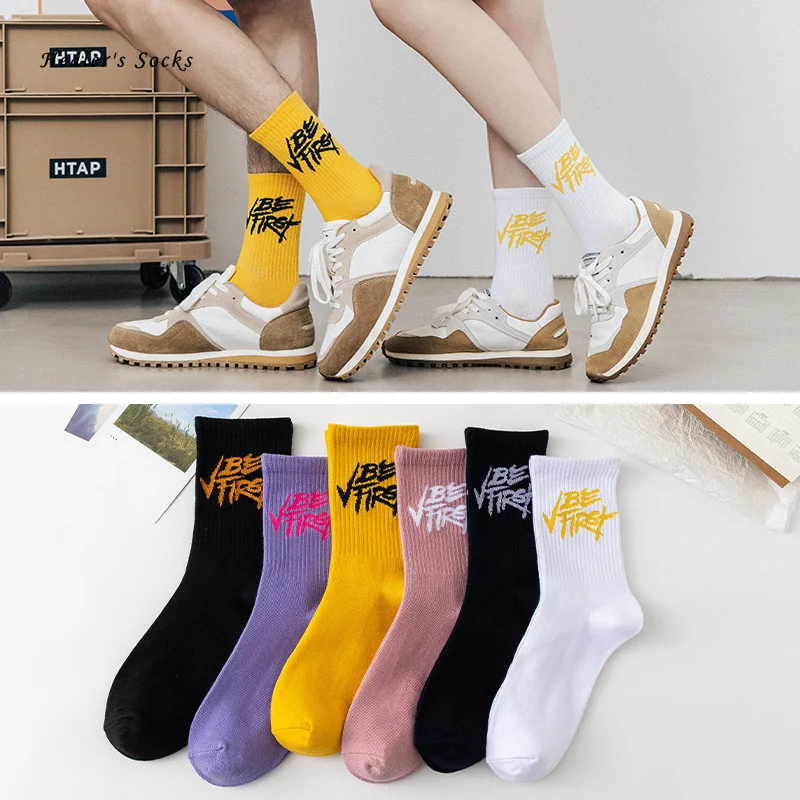 Couples Original Skateboard Letter Men and Women Socks Cotton Harajuku HipHop Streetwear Funny Basketball Sport Fashion Sockings
Couples Original Skateboard Letter Men and Women Socks Cotton Harajuku HipHop Streetwear Funny Basketball Sport Fashion Sockings