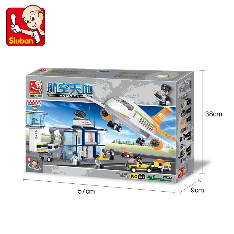 2021SLuban Gift For Kids DIY Internationa Airplane Model Building Block Educational Toy Children's Assembled Minifigures Toy Boy
2021SLuban Gift For Kids DIY Internationa Airplane Model Building Block Educational Toy Children's Assembled Minifigures Toy Boy