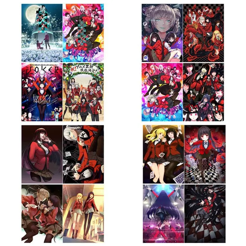 1 Set Anime De Yumeko Jabami Kakegurui Silk HD Prints Pictures Wall Art Painting Home Decor Poster Living Room No Framework
1 Set Anime De Yumeko Jabami Kakegurui Silk HD Prints Pictures Wall Art Painting Home Decor Poster Living Room No Framework