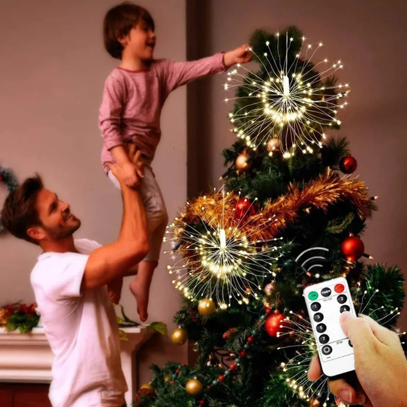 Christmas Decoration for Home Firework Festoon Led Lights Flash Fairy Garland Home Decor Christmas Tree Ornaments New Year 2022
Christmas Decoration for Home Firework Festoon Led Lights Flash Fairy Garland Home Decor Christmas Tree Ornaments New Year 2022