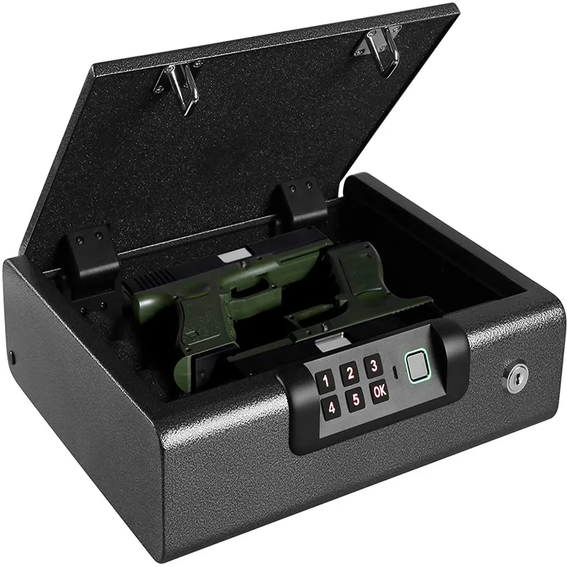 Billconch arma segura, arma biométrica segura para pistolas 4 maneiras desbloquear seguro | ver log placa de parede de metal
Billconch arma segura, arma biométrica segura para pistolas 4 maneiras desbloquear seguro | ver log placa de parede de metal