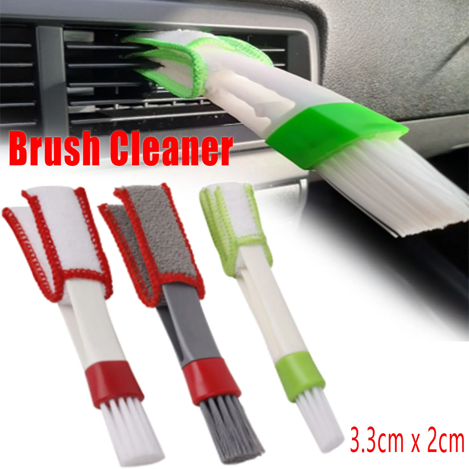 Car Air Conditioner Vent Brush Microfibre Car Grille Cleaner Auto Detailing Blinds Duster Brush Car-styling Auto Accessories 
Car Air Conditioner Vent Brush Microfibre Car Grille Cleaner Auto Detailing Blinds Duster Brush Car-styling Auto Accessories
