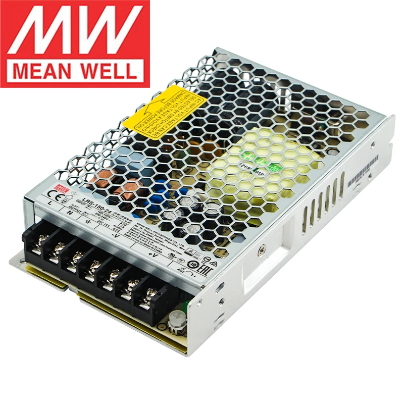 MEAN WELL LRS-150 Series 12V 15V 24V 36V 48V DC meanwell 150W Single Output Enclosed Type Switching Power Supply
MEAN WELL LRS-150 Series 12V 15V 24V 36V 48V DC meanwell 150W Single Output Enclosed Type Switching Power Supply