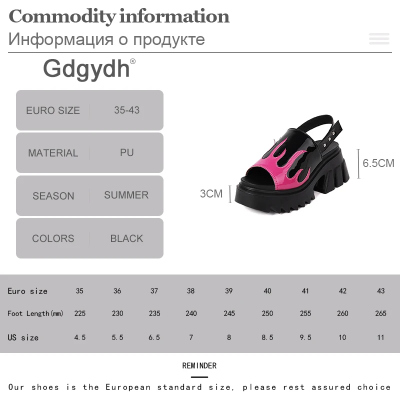 Gdgydh Fire Flame Print Harajuku Gothic Shoes Women Pumps High Platform Women Lolita Shoes For School Open Toe Slingback Heels
Gdgydh Fire Flame Print Harajuku Gothic Shoes Women Pumps High Platform Women Lolita Shoes For School Open Toe Slingback Heels