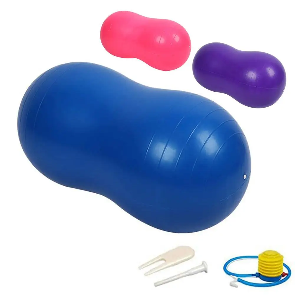 Yoga Ball Fitness Balls Peanut Balance Ball Iatable Thick Sports Yoga Peanut Ball Pilates Birthing Fitball With Manual Pump
Yoga Ball Fitness Balls Peanut Balance Ball Iatable Thick Sports Yoga Peanut Ball Pilates Birthing Fitball With Manual Pump