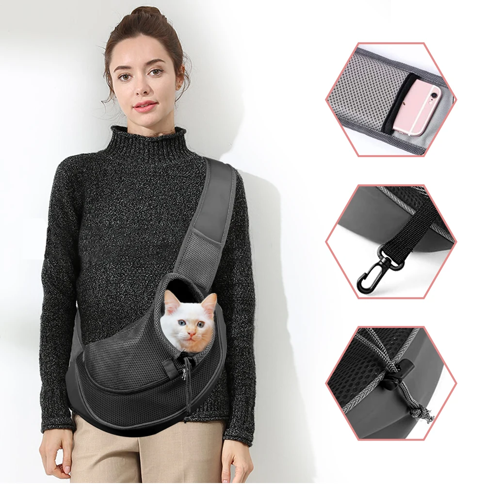 Pet Sling Carrier backpack carrier Bag Fit small Size Cat Dogs Comfortable breathable carriers backpack sling for dog
Pet Sling Carrier backpack carrier Bag Fit small Size Cat Dogs Comfortable breathable carriers backpack sling for dog