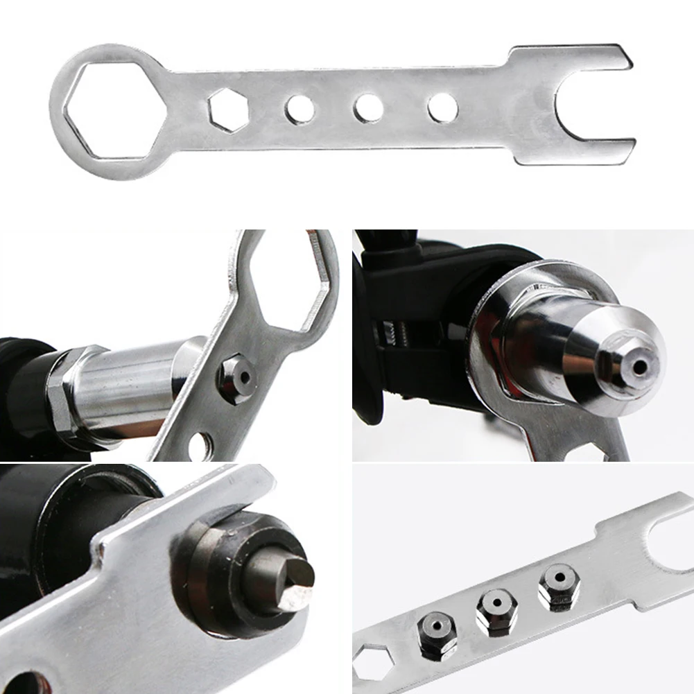 Riveting Tool Set Electric Adapter Workshop Household Repair Durable Wrench Drill Insert Nut Cordless Handle Portable Alloy
Riveting Tool Set Electric Adapter Workshop Household Repair Durable Wrench Drill Insert Nut Cordless Handle Portable Alloy