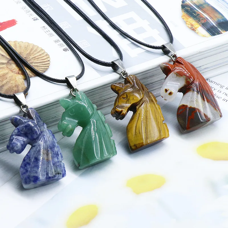 1pc Unicorn Statue Natural Stones Carved Tiger Eye Pendant Jewelry Opalite Animals Figurine Reiki Healing Crystal Ornament Gift
1pc Unicorn Statue Natural Stones Carved Tiger Eye Pendant Jewelry Opalite Animals Figurine Reiki Healing Crystal Ornament Gift
